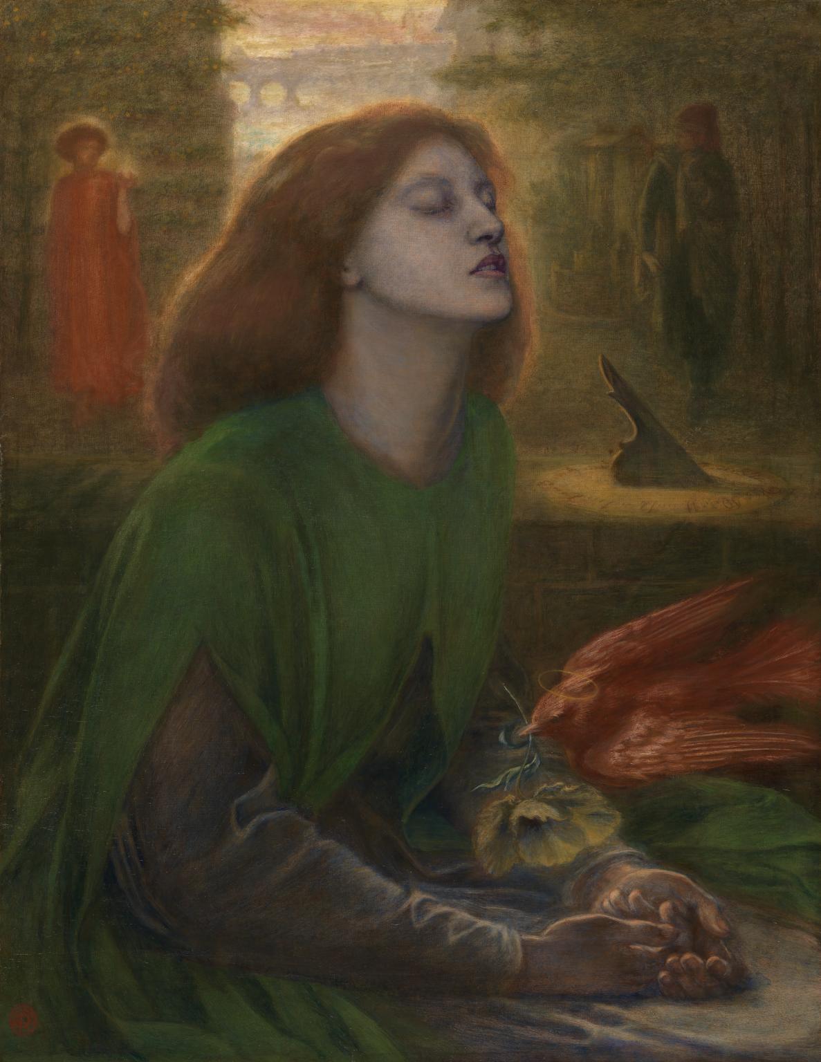 Beata Beatrix, de Dante Gabriel Rossetti (modèle : Elizabeth Siddal)