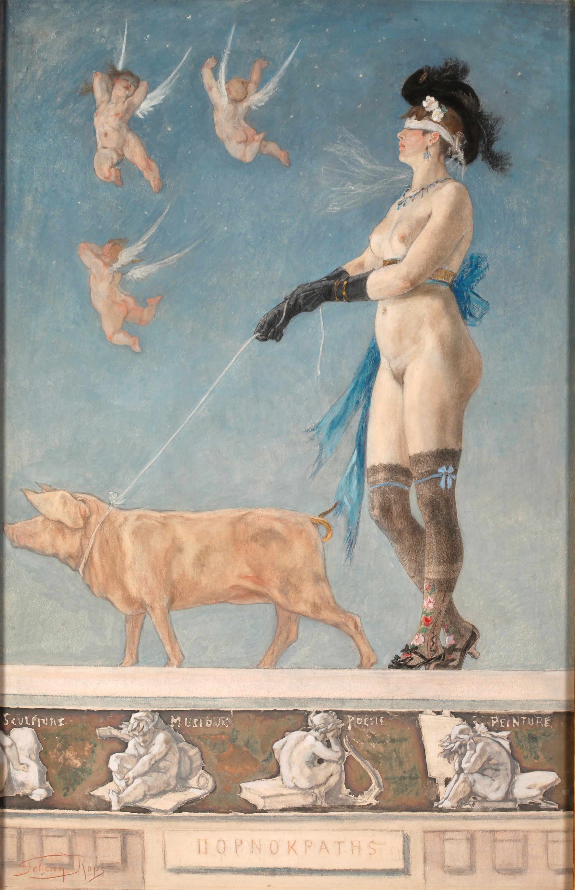 Giuseppe de Sanctis, Naked woman